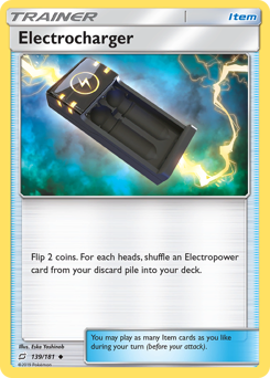 Electrocharger z edície Team Up, karta č.139