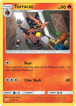 Torracat z edície Team Up, karta č.21