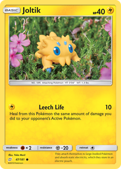 Joltik z edície Team Up, karta č.47