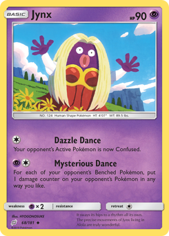 Jynx z edície Team Up, karta č.68