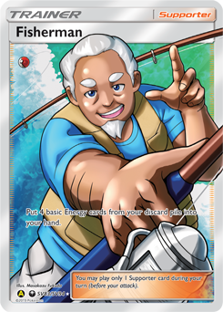Fisherman z edície Hidden Fates Shiny Vault, karta č.SV83