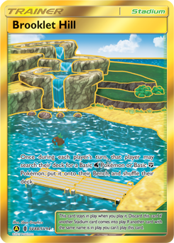 Brooklet Hill z edície Hidden Fates Shiny Vault, karta č.SV88