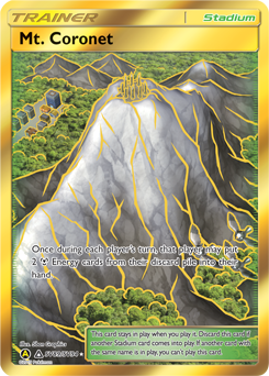 Mt. Coronet z edície Hidden Fates Shiny Vault, karta č.SV89
