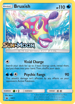 Bruxish z edície SM Black Star Promos, karta č.SM11