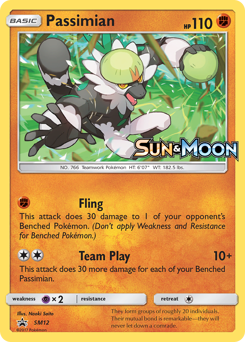 Passimian z edície SM Black Star Promos, karta č.SM12