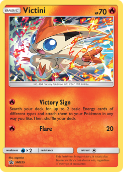 Victini z edície SM Black Star Promos, karta č.SM225