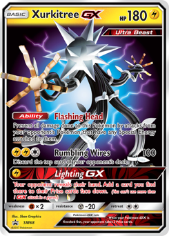 Xurkitree-GX z edície SM Black Star Promos, karta č.SM68