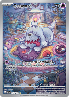 Greavard z edície Scarlet & Violet, karta č.214