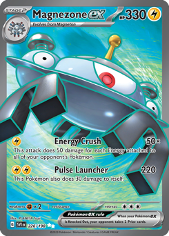 Magnezone ex z edície Scarlet & Violet, karta č.226