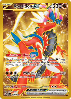 Koraidon ex z edície Scarlet & Violet, karta č.254