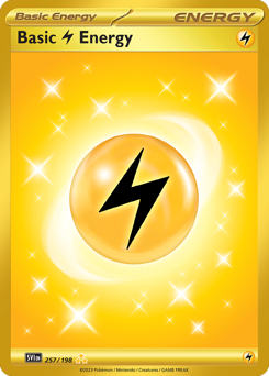 Basic Lightning Energy z edície Scarlet & Violet, karta č.257