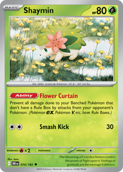 Shaymin z edície Destined Rivals, karta č.10