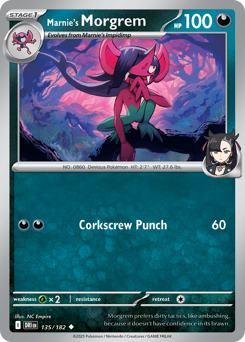 Marnie's Morgrem z edície Destined Rivals, karta č.135