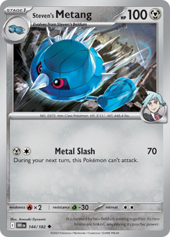 Steven's Metang z edície Destined Rivals, karta č.144