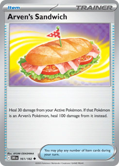 Arven's Sandwich z edície Destined Rivals, karta č.161