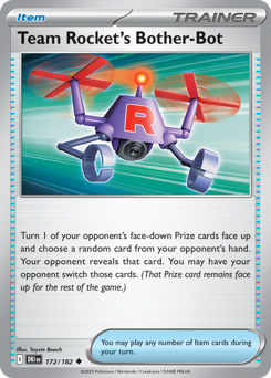 Team Rocket's Bother-Bot z edície Destined Rivals, karta č.172