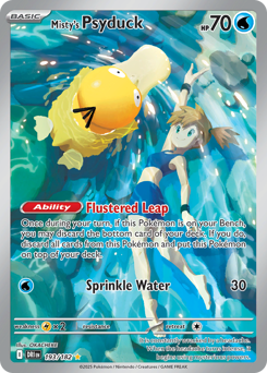 Misty's Psyduck z edície Destined Rivals, karta č.193