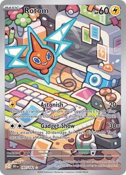 Rotom z edície Destined Rivals, karta č.197