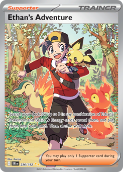 Ethan's Adventure z edície Destined Rivals, karta č.236