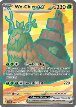 Wo-Chien ex z edície Paldea Evolved, karta č.232
