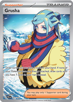 Grusha z edície Paldea Evolved, karta č.253