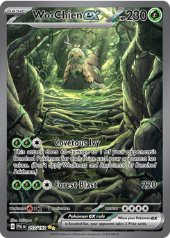 Wo-Chien ex z edície Paldea Evolved, karta č.257
