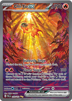 Chi-Yu ex z edície Paldea Evolved, karta č.259