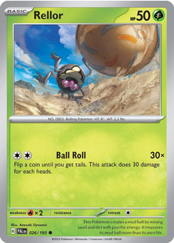 Rellor z edície Paldea Evolved, karta č.26