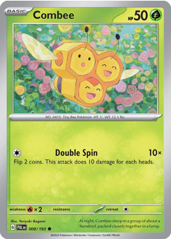 Combee z edície Paldea Evolved, karta č.8