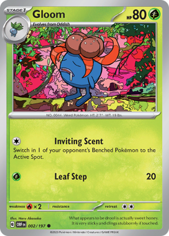 Gloom z edície Obsidian Flames, karta č.2