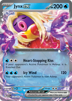 Jynx ex z edície 151, karta č.124
