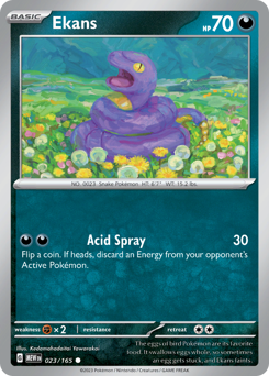 Ekans z edície 151, karta č.23
