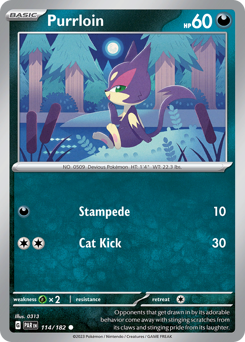 Purrloin z edície Paradox Rift, karta č.114