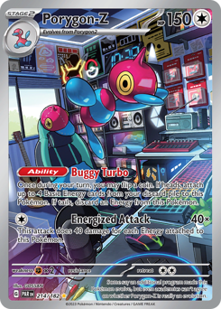 Porygon-Z z edície Paradox Rift, karta č.214