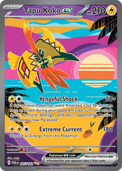 Tapu Koko ex z edície Paradox Rift, karta č.247
