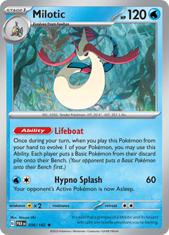 Milotic z edície Paradox Rift, karta č.36