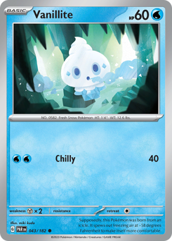 Vanillite z edície Paradox Rift, karta č.43