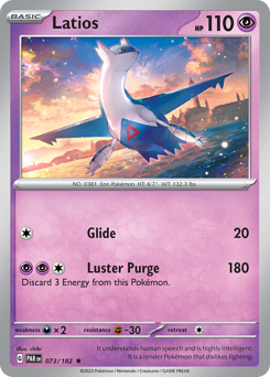Latios z edície Paradox Rift, karta č.73
