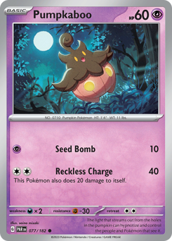 Pumpkaboo z edície Paradox Rift, karta č.77