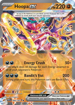 Hoopa ex z edície Paradox Rift, karta č.98