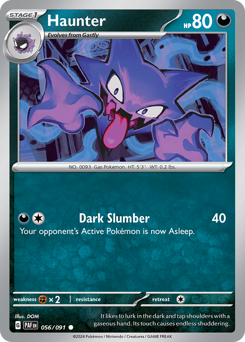 Haunter z edície Paldean Fates, karta č.56