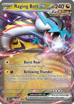 Raging Bolt ex z edície Temporal Forces, karta č.123