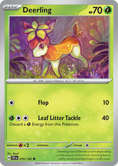 Deerling z edície Temporal Forces, karta č.16