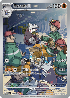 Excadrill z edície Temporal Forces, karta č.174