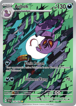 Arbok z edície Temporal Forces, karta č.176