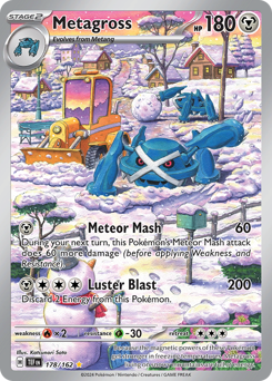 Metagross z edície Temporal Forces, karta č.178