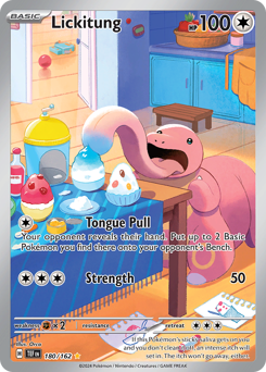 Lickitung z edície Temporal Forces, karta č.180