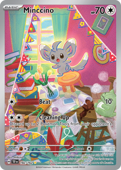 Minccino z edície Temporal Forces, karta č.182