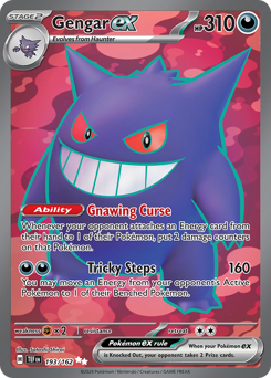 Gengar ex z edície Temporal Forces, karta č.193