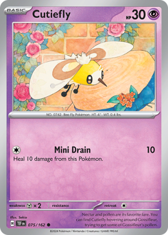 Cutiefly z edície Temporal Forces, karta č.75